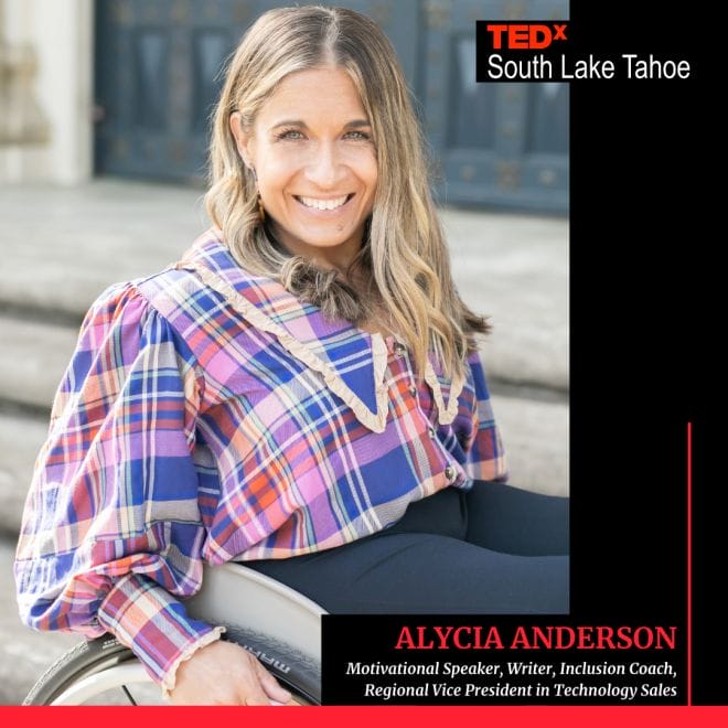 Alycia Anderson Motivational Speaker TEDx South Lake Tahoe speaker image