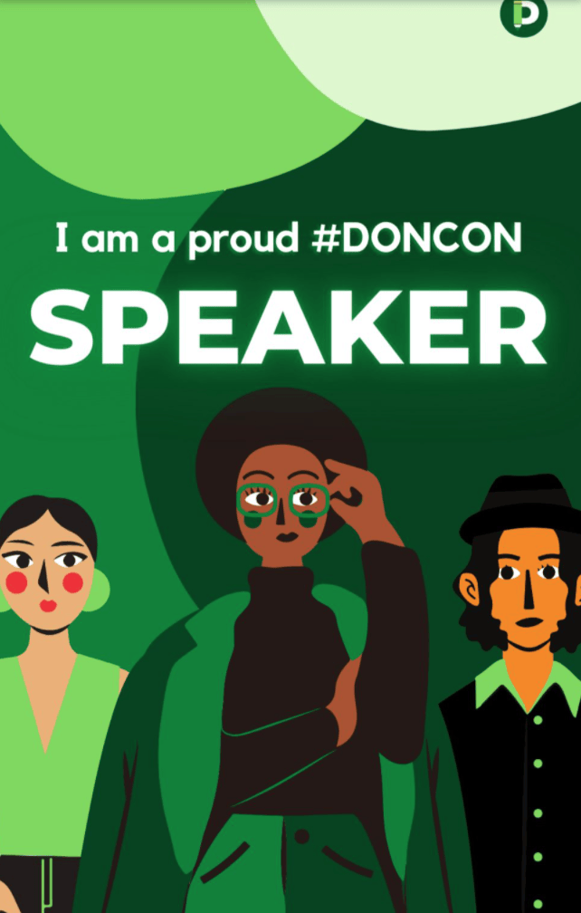 i am a proud doncon speaker