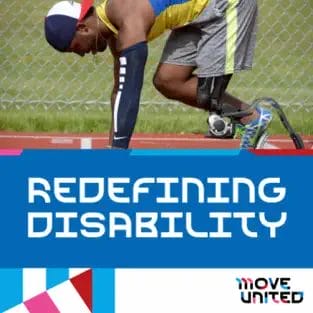 redefining disability podcast logo