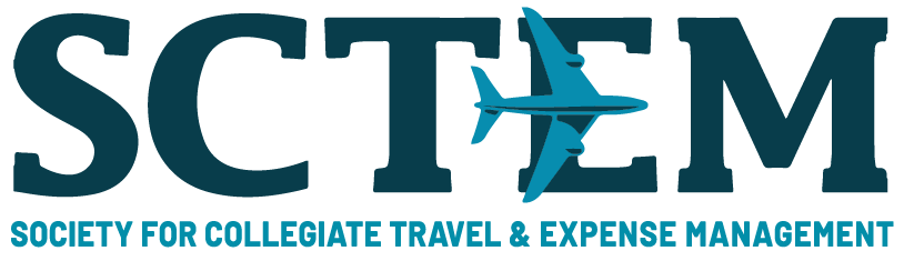 society of collegiate travel and expense management logo