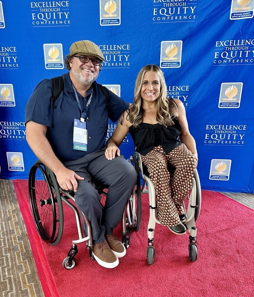 alycia and marty on red carpet at rcoe conference