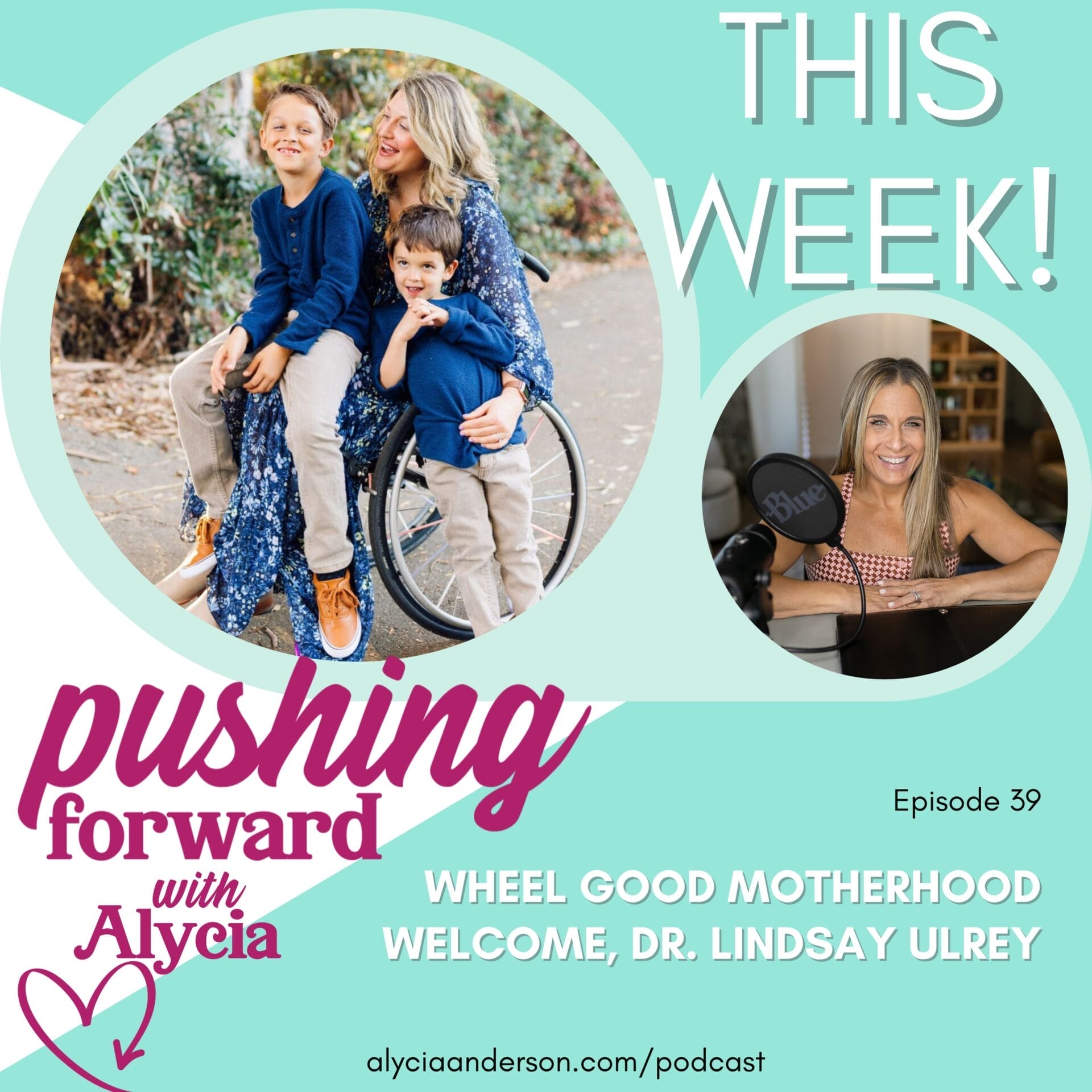 doctor lindsay ulrey is on pushing forward this week for the thirty ninth episode