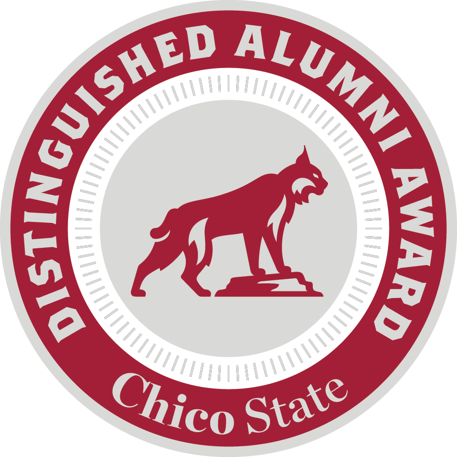chico state distinguished alumni award seal