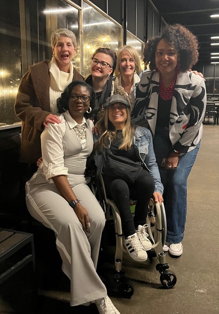 alycia with the d e i team from humana