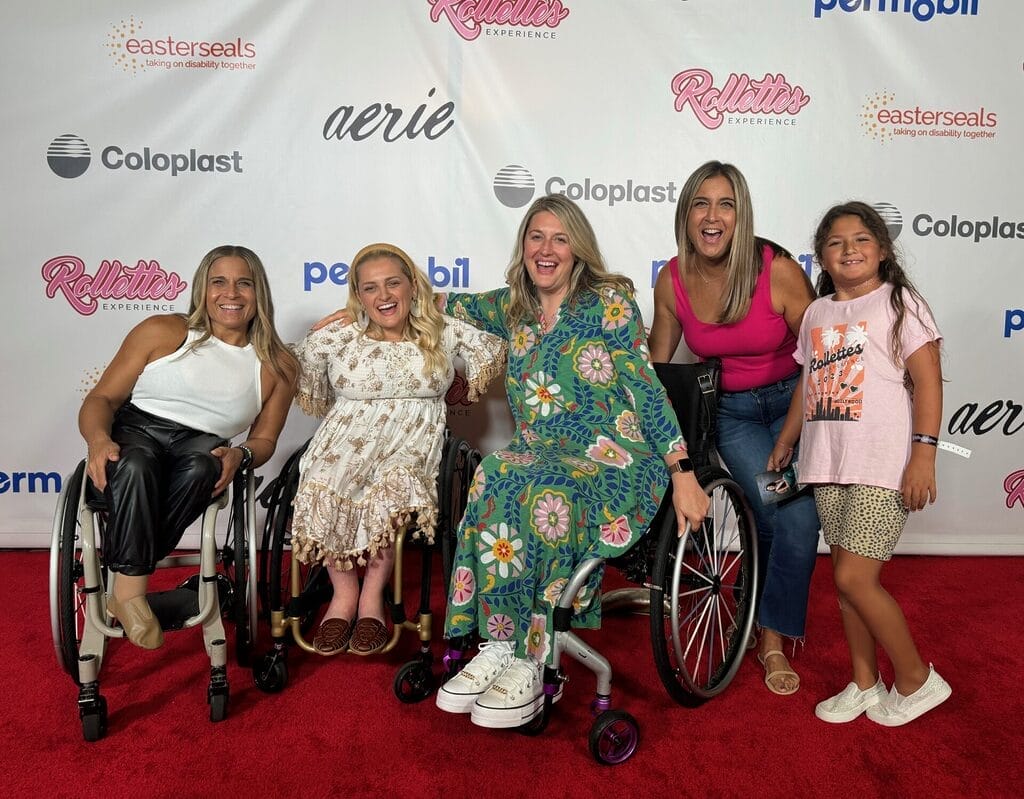 alycia regina ella ali and lindsay on the red carpet at rollettes experience