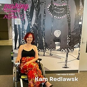 kam redlawsk on pushing forward with alycia episode sixty six