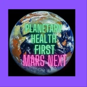 planet health first mars next podcast logo