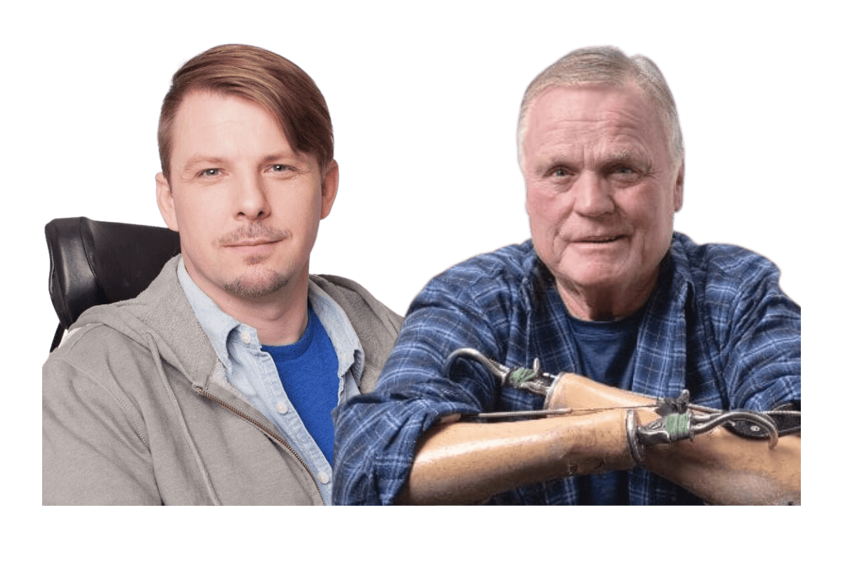 tobias forrest on the left and john w lawson on the right