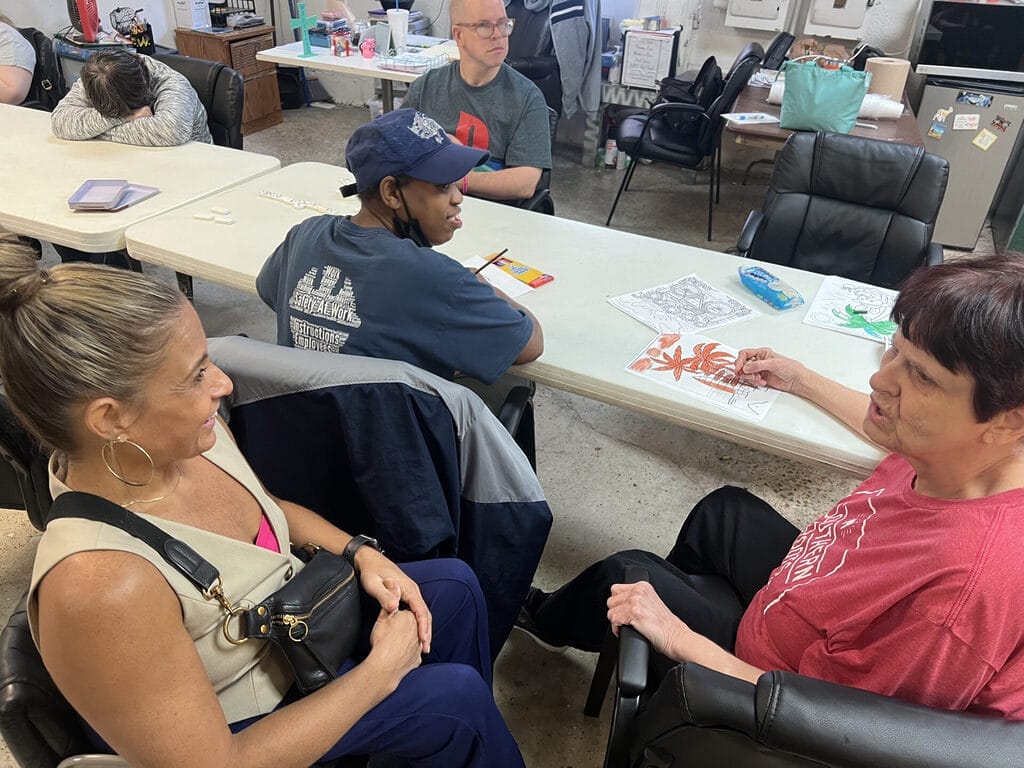 alycia touring frost industries meeting participants