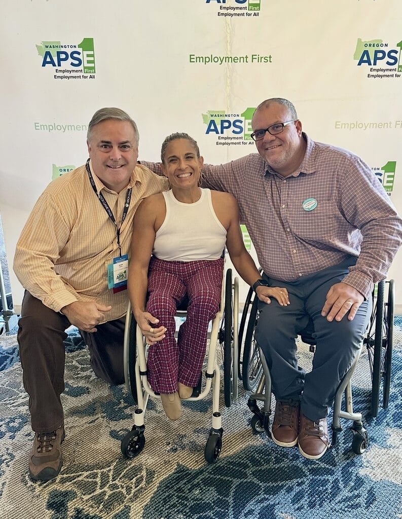 Alycia Marty and Glenn on red carpet