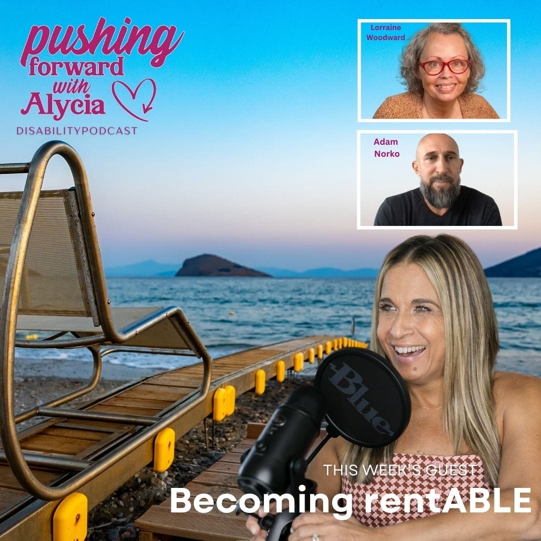 pushing forward with alycia episode 56 featuring Adam Norko & Lorraine Woodward listen now