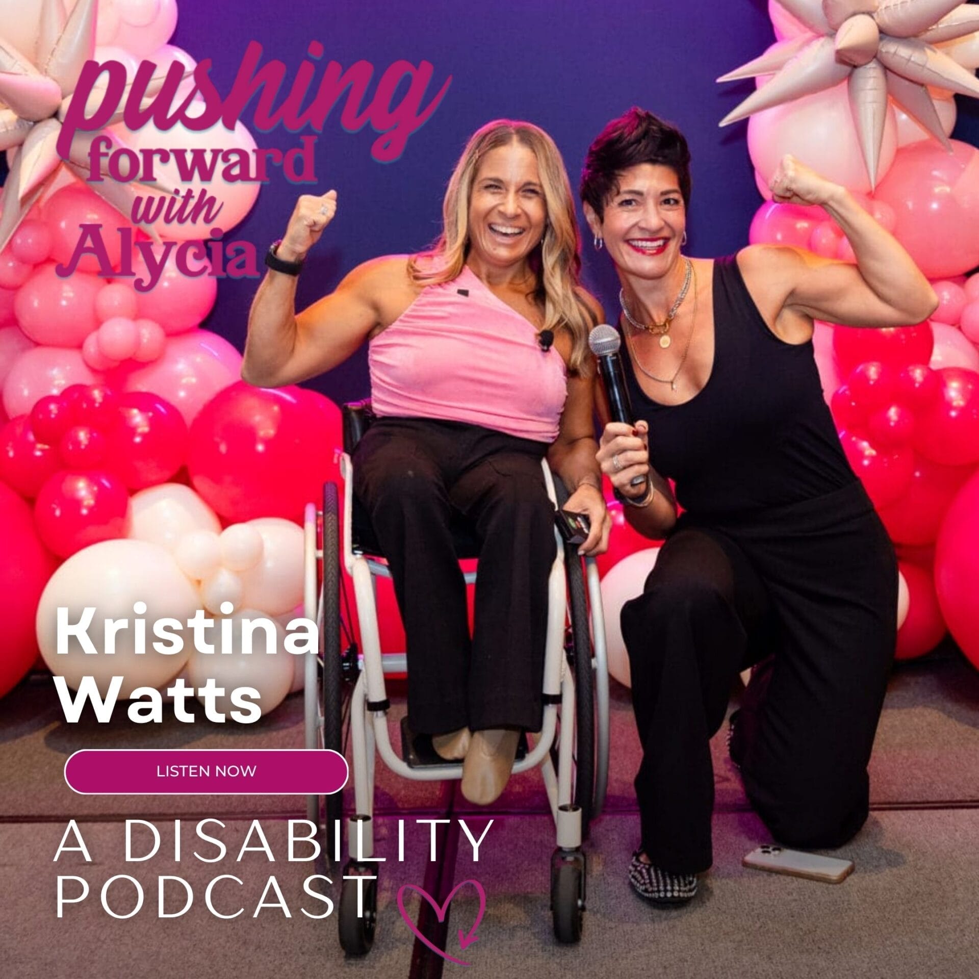 pushing forward with alycia episode 131 featuring Kristina Watts listen now