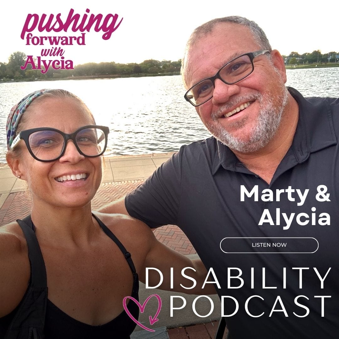 pushing forward with alycia episode 75 featuring Marty & Alycia Anderson listen now