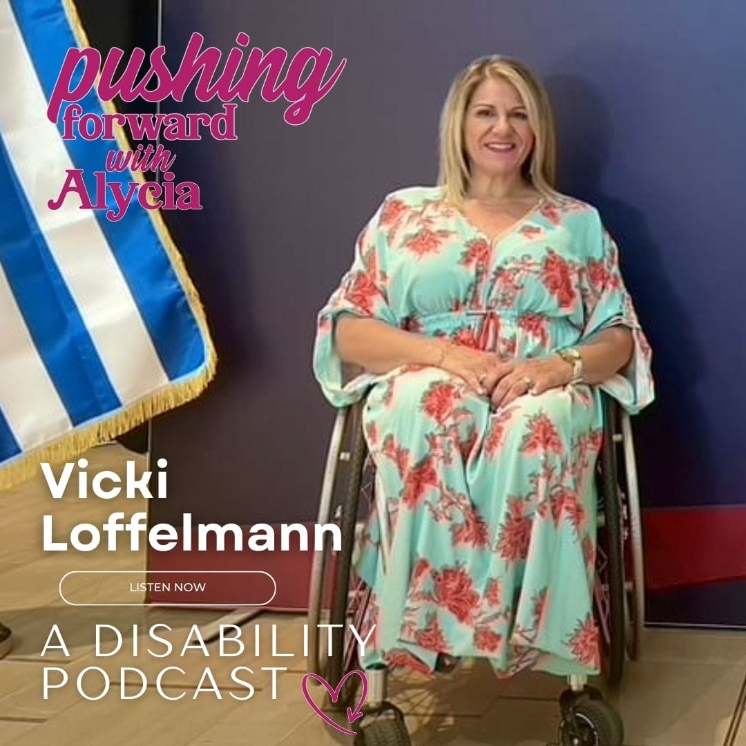 pushing forward with alycia episode 85 featuring Vicki Loffelmann listen now