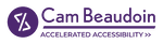 Cam Beaudoin Accelerated Accessibility logo